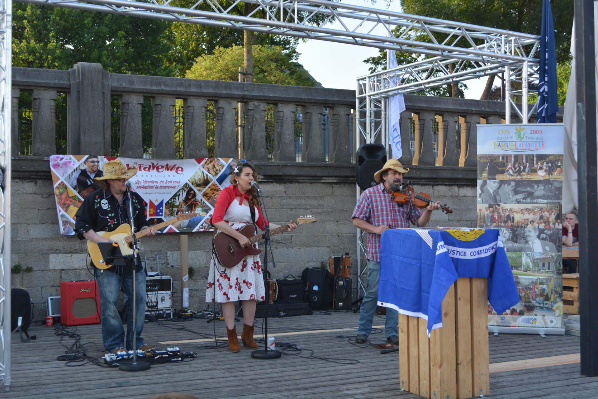 40 ans de jumelage : festivités à Namur - Concert d'Emilie Virdine