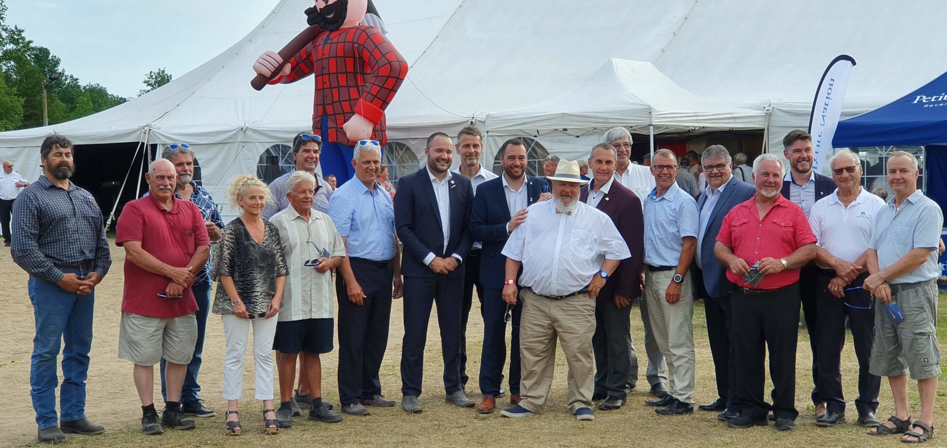 Fêtes namuroises 2019 - Maires de la MRC Papineau et mandataires namurois