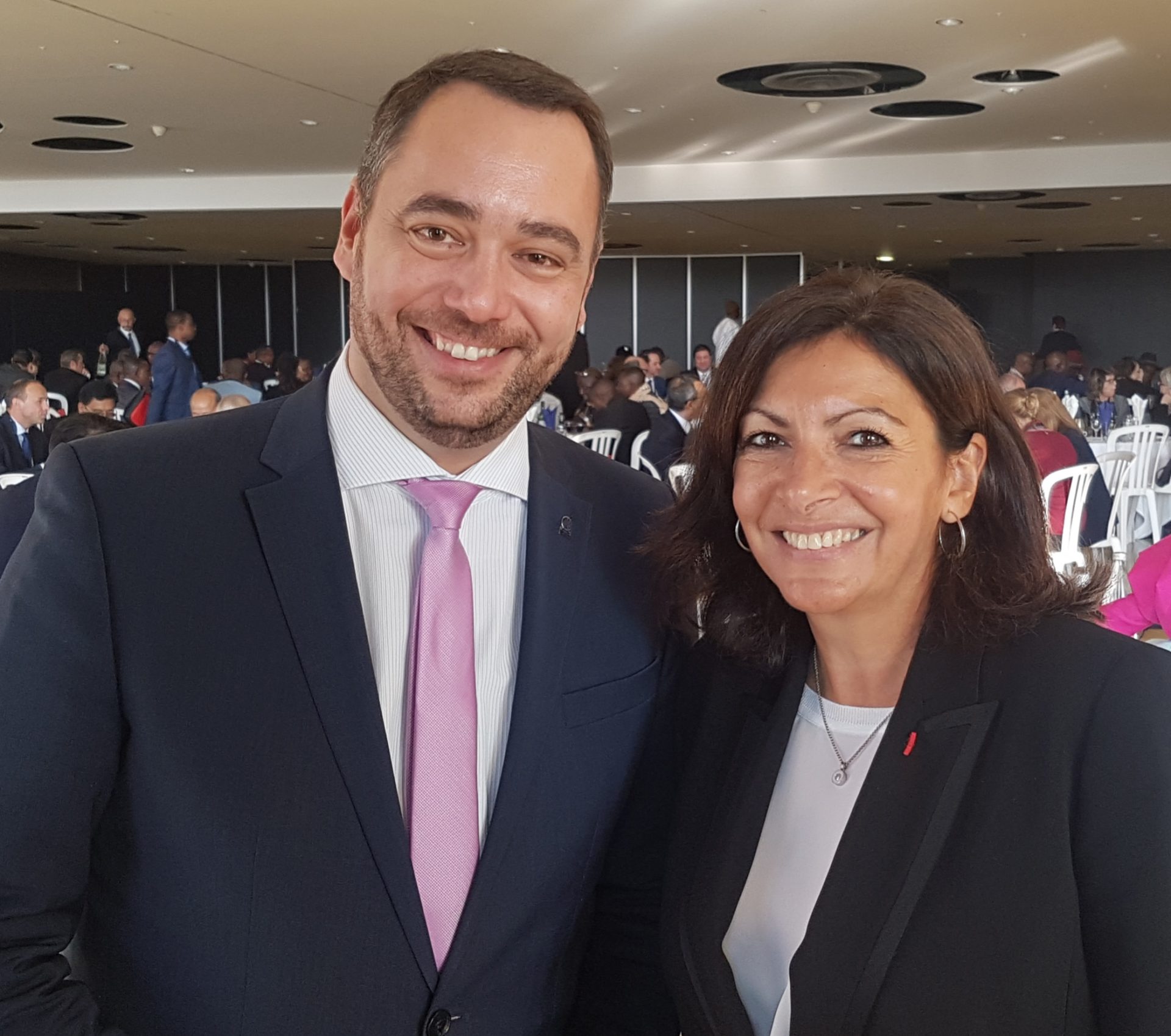 AG 2018 Anne Hidalgo et Maxime Prevot