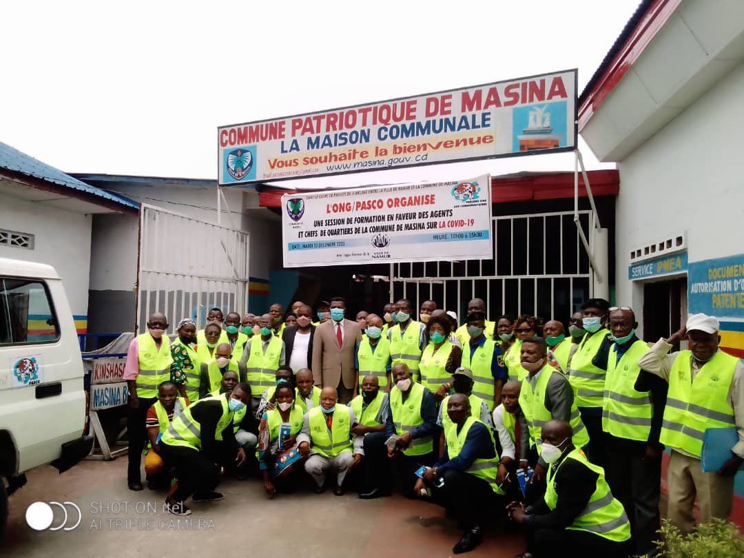 Sensibilisation à la Covid 19 par l'ONG Pasco à Masina