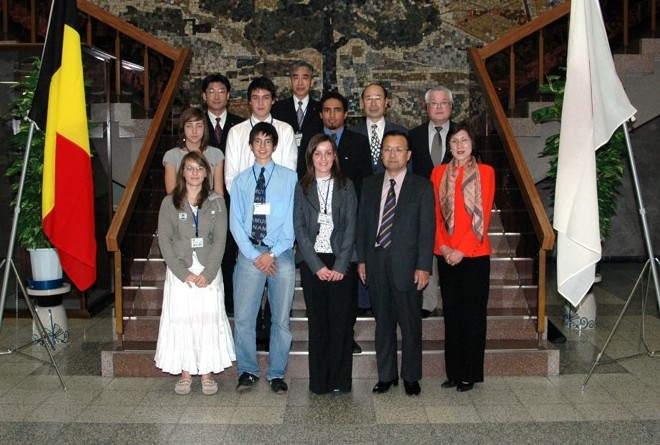 Ogaki visite d'étudiants namurois