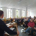 Inauguration de la fresque Namur-Lafayette en novembre 2023