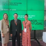 L'Echevine Charlotte Bazelaire à la Conférence annuelle des Villes Créatives de l'UNESCO à Braga en 2024