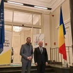 2022 - décembre - le Maire de Cluj-Napoca , M. Emil Boc et le Bourgmestre de Namur, M. Maxime Prévot.