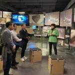 Le Président du Comité Populaire de Hué au Centre du Visiteur Terra Nova à la Citadelle de Namur, en mars 2024