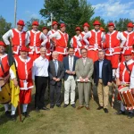 En 2016, les échasseurs étaient aux Fêtes namuroises.