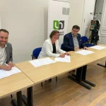 Signature de l'avenant à la convention entre le CODOFIL, l'Université de Louisiane à Lafayette, la Fondation Louisiane, l'Université de Namur, le Commissariat aux Relations Internationales de la Ville de Namur et l'asbl Namur-Lafayette, en 2022