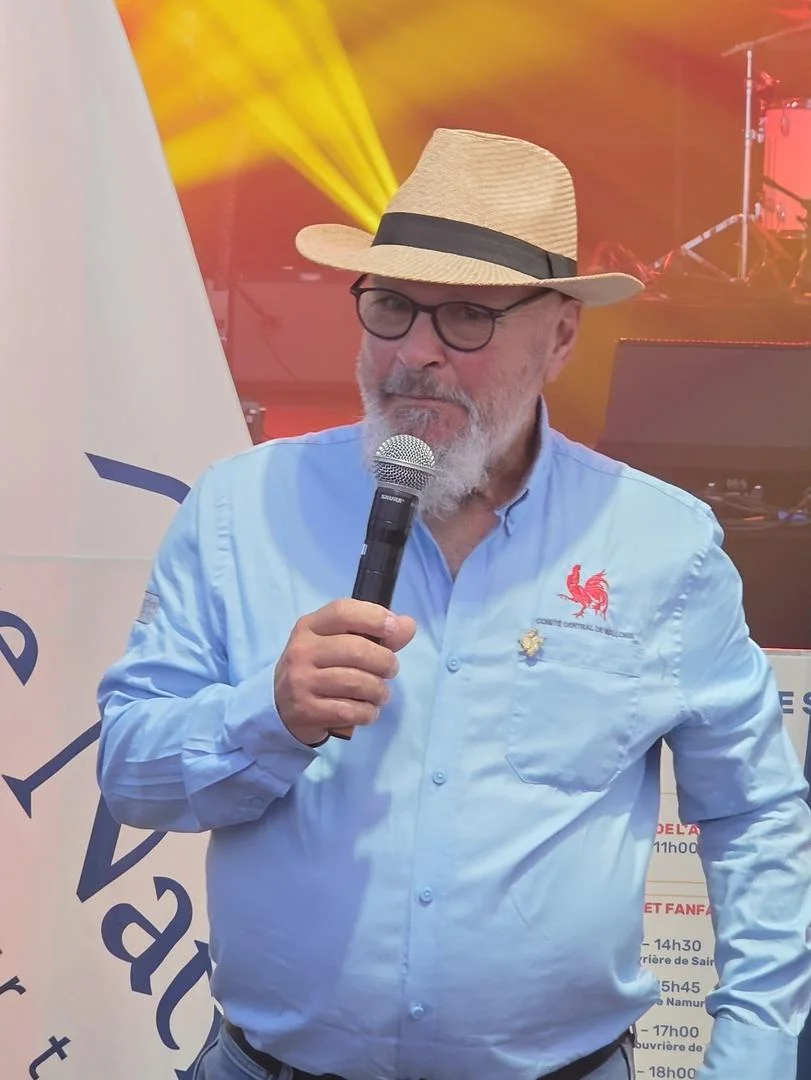 2025 | The mayor of Namur (Quebec) visits during the Wallonia Festival