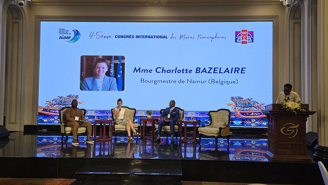 2025 | Participation de la Ville de Namur au 45ᵉ Congrès et à l’Assemblée générale de l’AIMF