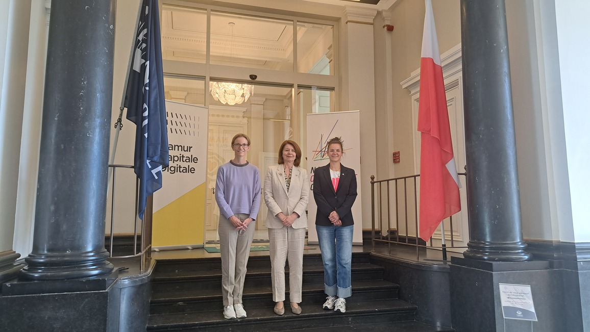 2025 | Rencontre entre la Bourgmestre f.f. et la Chargée d’affaires de l’Ambassade de Pologne