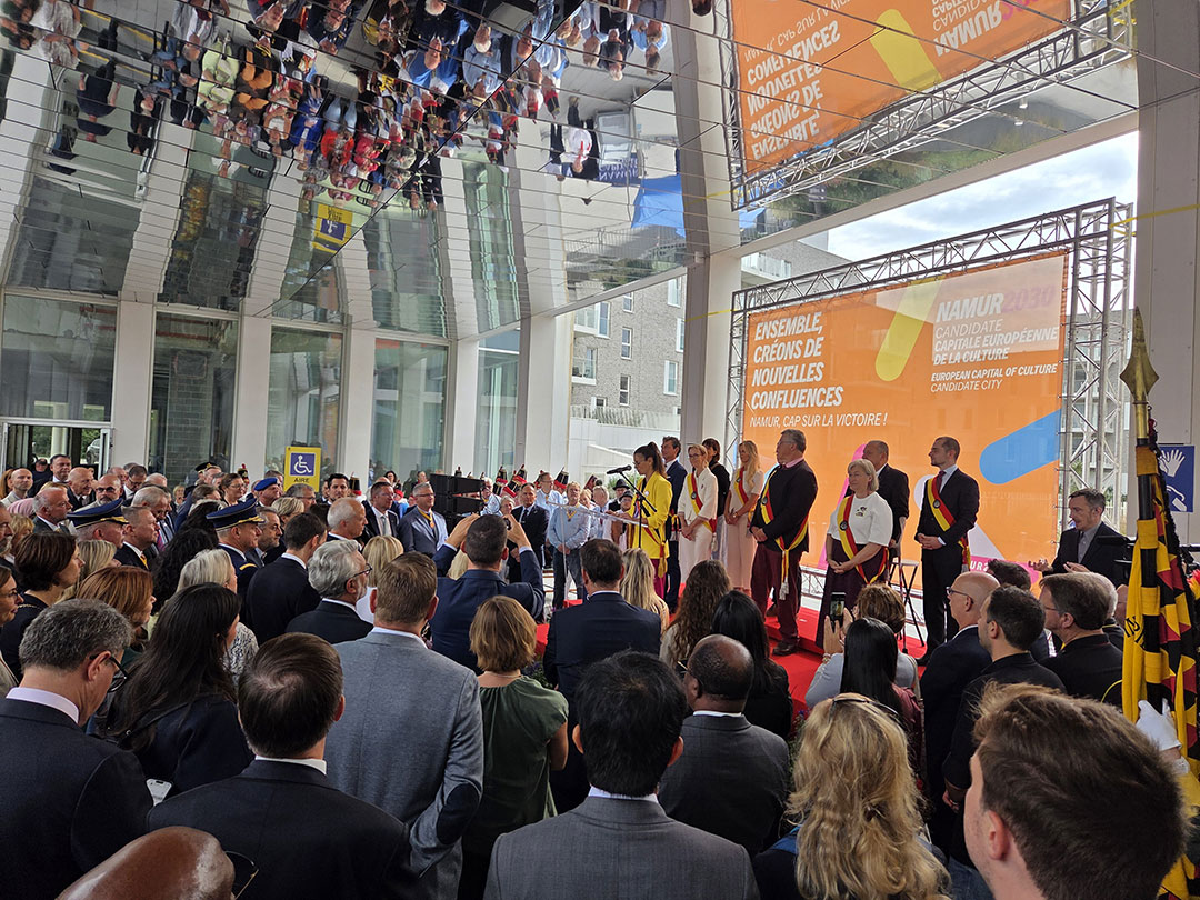 2025 | Fêtes de Wallonie : l&rsquo;accueil protocolaire et diplomatique