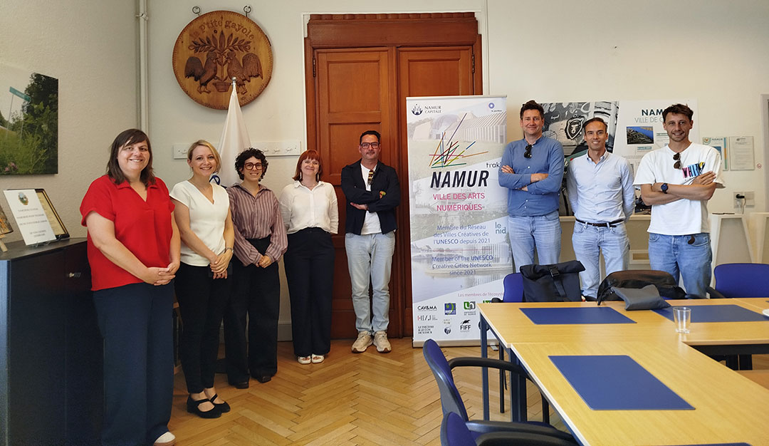 2025 | Namur accueille Gand et Courtrai pour une rencontre entre Villes Créatives de l&rsquo;UNESCO