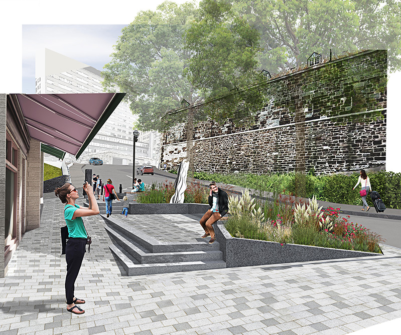 Place de Namur à Québec