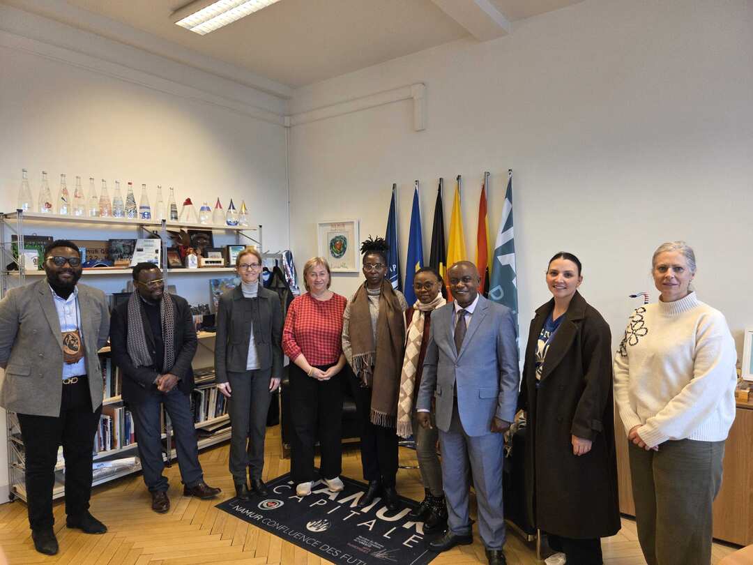 2026 | Namur accueille des partenaires de la HEPN : une délégation du Cégep Lanaudière (Québec), de l’Université de Lwiro et du Centre de Développement de Mudaka (RDC)