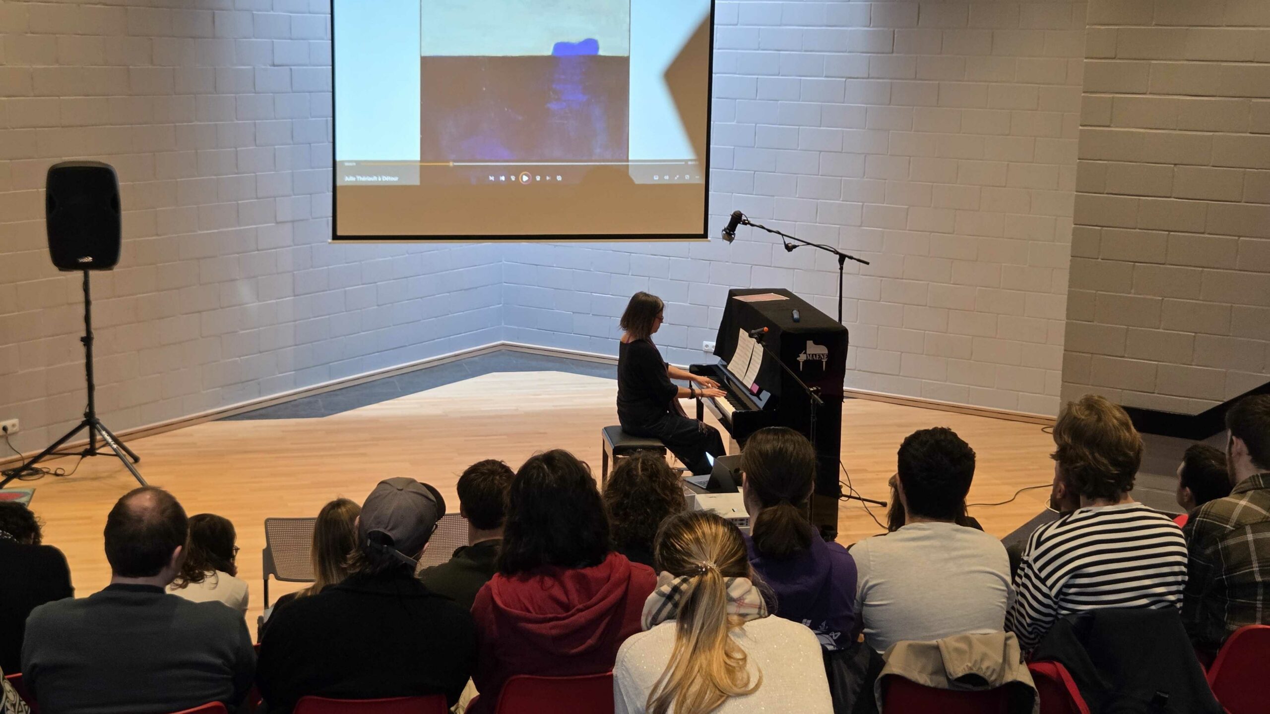 2026 | Julie Thériault in an artistic residency in Namur as part of Chambres avec Vues
