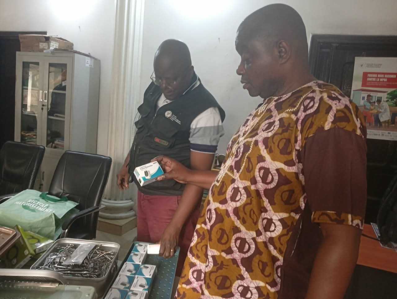2026 | Un don de matériel médical d’Hôpital Sans Frontière remis à l’ONG Pasco à Masina (Kinshasa)